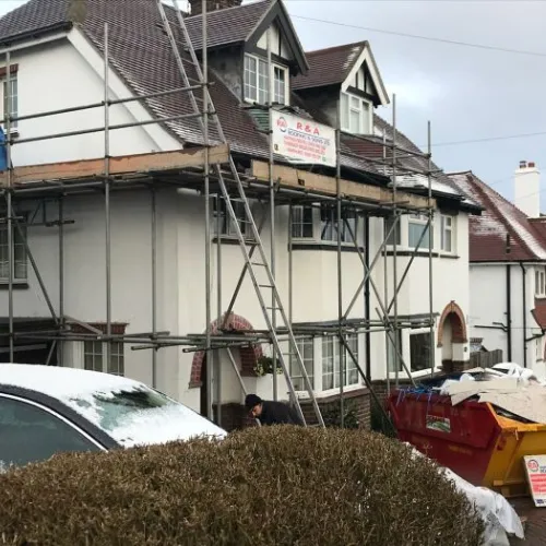 Roofing project by R&A Roofing & Sons